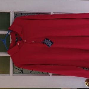 Outer banks polo men's size xlarge red